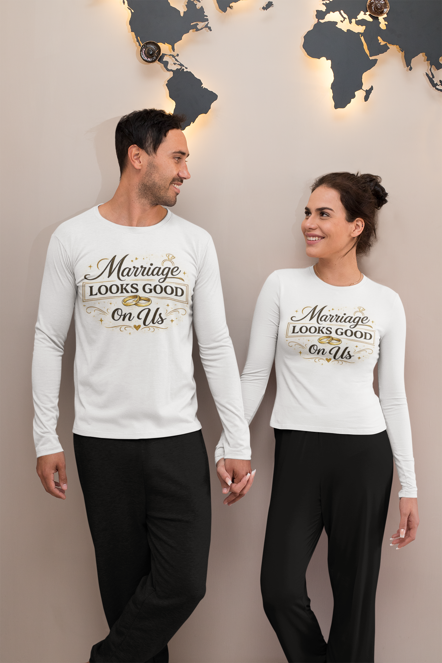 Marriage Looks Good On Us (unisex tees)
