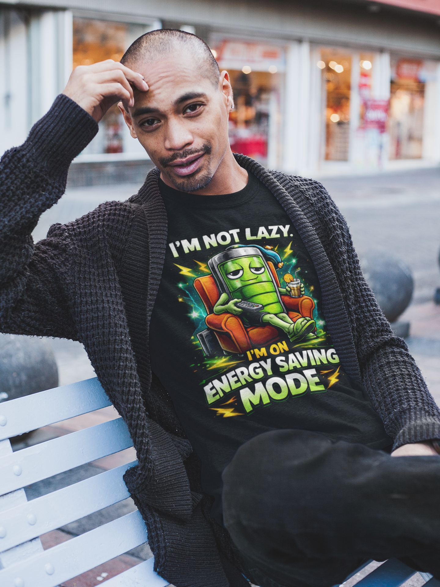 I'm Not Lazy I'm On Energy Saving Mode